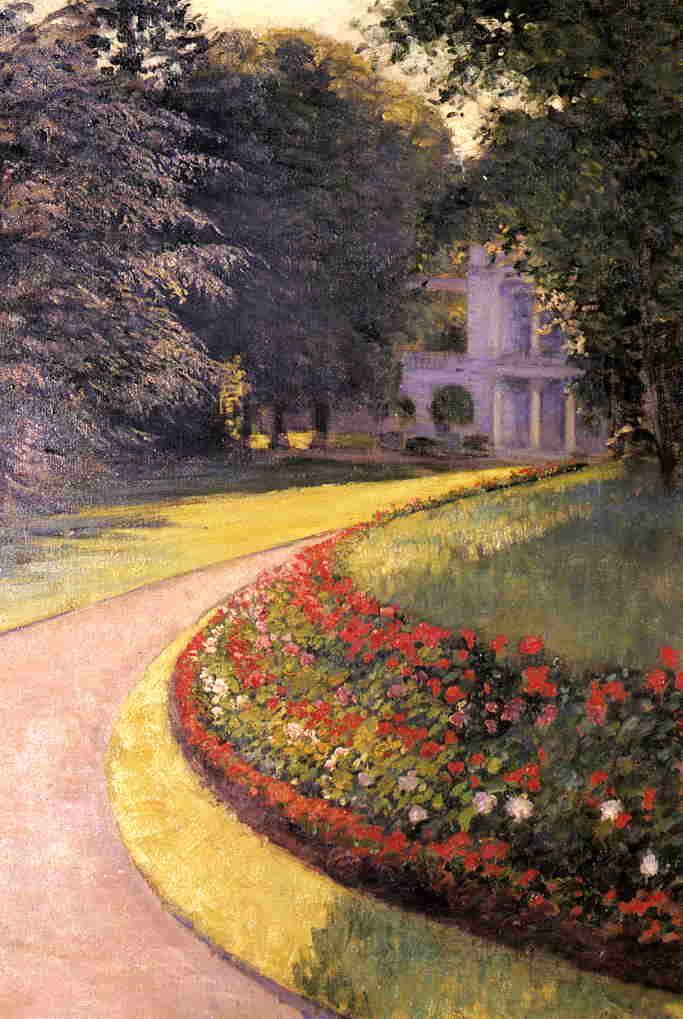 Gustave Caillebotte The Park at Yerres